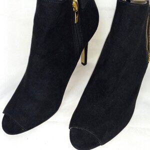Marc Fisher Black Open Toe Pump